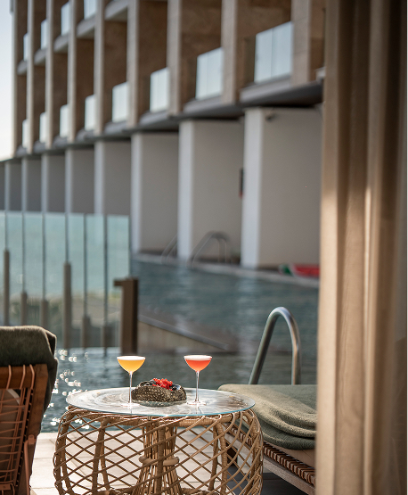 Ethno Hotels Konaklama Odalar Suitler Family Swim Up Suite